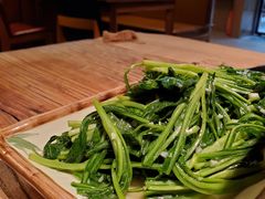 清炒田七苗-缘生态云南菜·野生菌庭院餐厅(华侨城店)