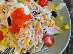 温泉蛋蟹肉沙拉-炙柒Sekinana·精致料理 烧鸟·铁板烧(海上世界店)