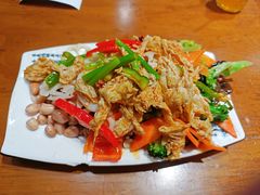 素菜拼盘-秦君宝手擀菠菜面(金花路店)