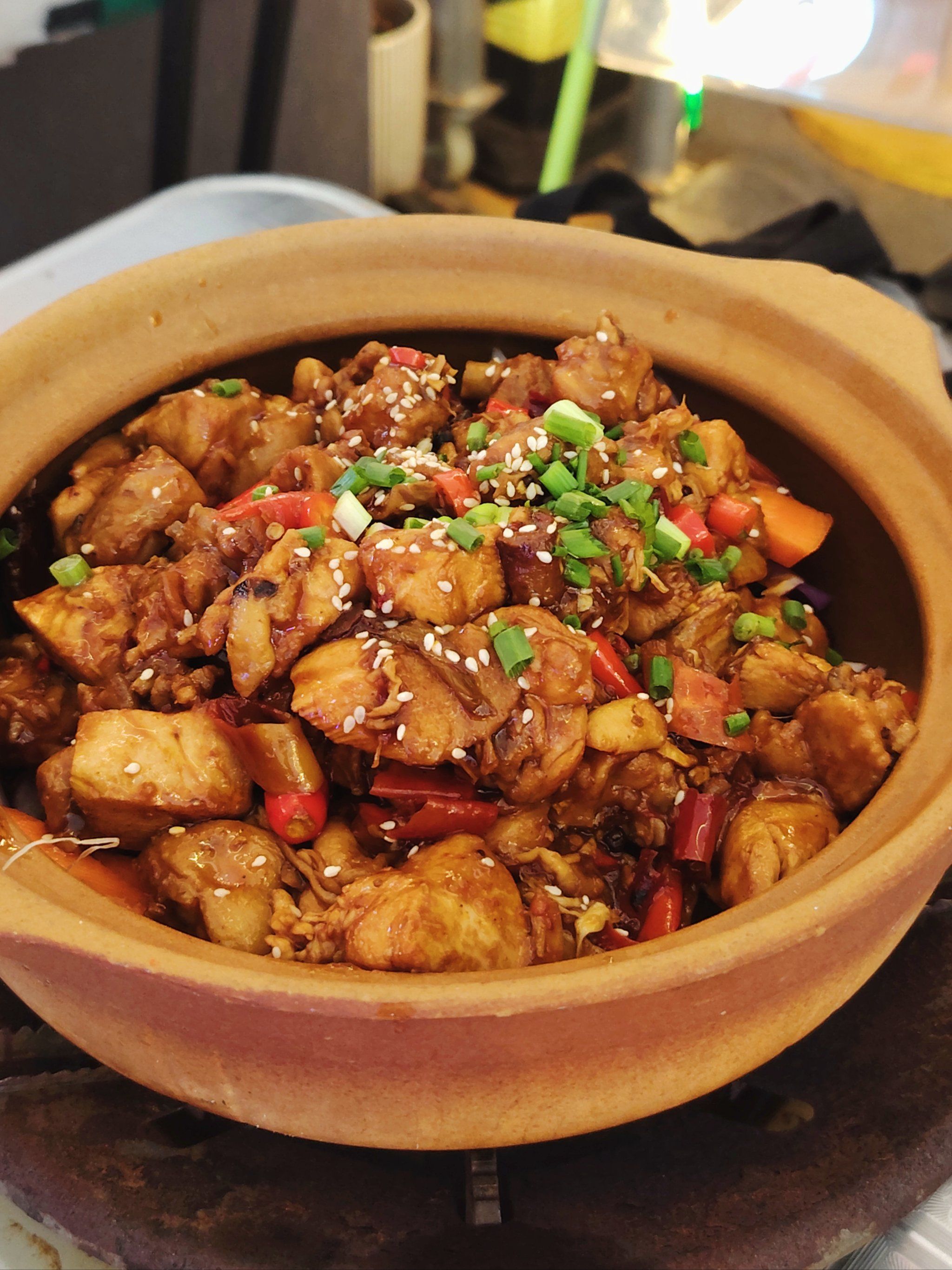 今天就想吃点辣鸡煲🌶