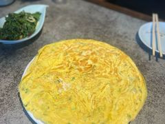 蒲公英摊鸡蛋-华盛园卷子王农家菜水库鱼