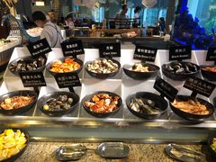 自助取餐区-怡咖啡海鲜自助餐厅(浦东香格里拉店)
