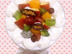 -皇冠幸福里动物奶油生日蛋糕(中山大道二中店)