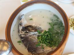 砂锅鱼头&nbsp;-风味小馆(天目湖宾馆店)