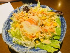 温泉蛋蟹柳沙拉-魔丼屋(日月光店)