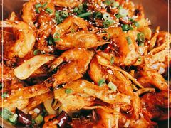 -渝尚香辣虾干锅鸭头