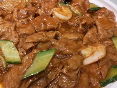 虾仁独面筋-正阳春烤鸭(华捷道店)