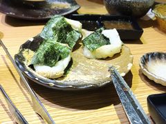 烤年糕配黄豆粉-夕酱の烧肉屋