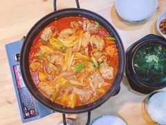 辣焖鸡火锅-许妈妈餐厅烤肉烧烤家常菜(明润广场店)