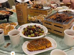 蒜蓉粉丝烤生蚝扇贝-福苗小骆驼烧烤(莲湖路店)