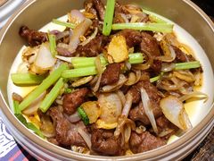 葱爆牛肉-铁公鸡·四川料理(天环广场店)