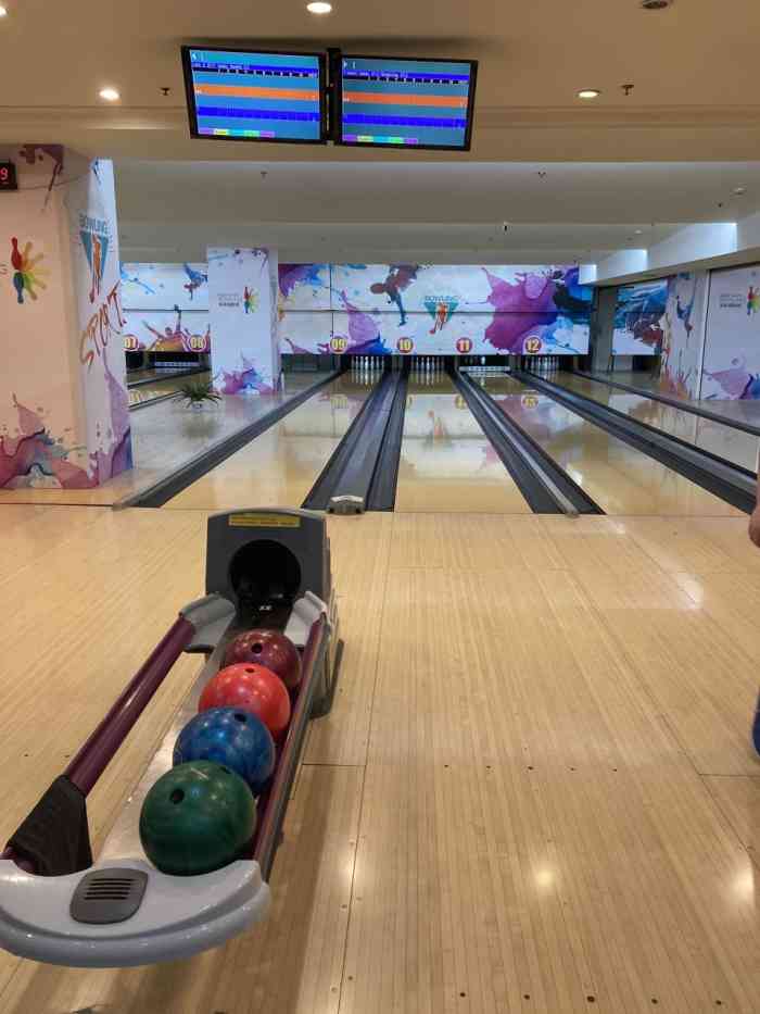 东环保龄球馆(东环广场店)-"设施不错,场地很大,适合朋友聚会的活动.