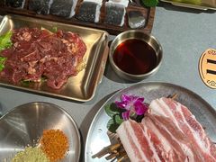 -围炉肉舍•炭烤活鳗•丹东海鲜烤肉(步行街店)