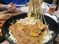 蟹脚热干面-沈记烧烤海鲜(江汉二路店)