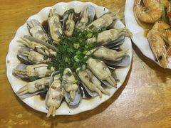 葱油蛏子-温州一家人美食(西木头市店)