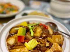 土猪排骨焖大连鲍-如丰晟宴(长安万达店)