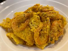 锅巴咸蛋黄炒虾-徐记私厨(半淞园路店)