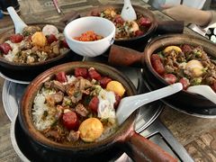 招牌鹅乸煲仔饭-阳江河堤老牌曾记美食