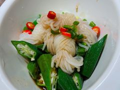 秋葵魔芋丝-313羊庄铁锅烀羊肉(望京店)
