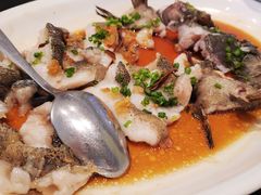 碎蒸深海石斑鱼-天伦里餐厅(绿城桃花源店)