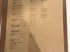 菜单-% Arabica阿拉比卡咖啡(深圳湾万象城店)