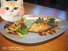 香煎鲽鱼配地中海绘豆-新贝乐意大利餐厅(苏州中心店)