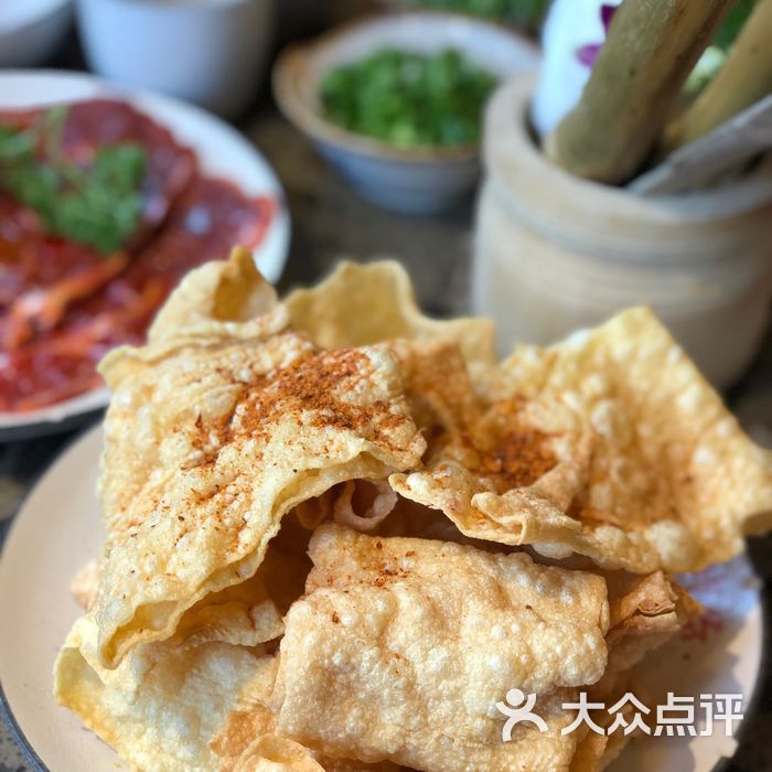坎爷秘制火锅香酥豆皮图片-北京四川火锅-大众点评网