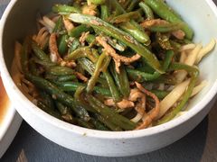 豆角丝炒肉拌转百刀-日上三甘(三里屯店)