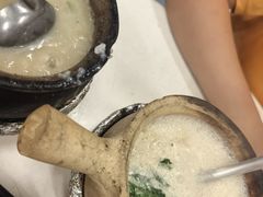 -长城砂煲田鸡粥
