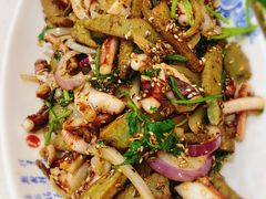 孜然鸡蛋干鱿鱼-东北一家人(友谊街店)