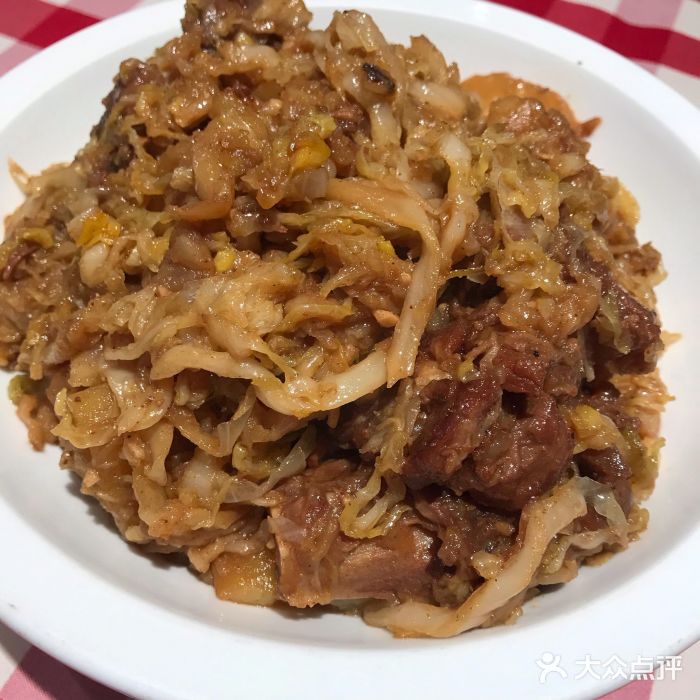 西贝莜面村(菱角湖万达广场店)猪大骨烩酸菜图片