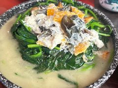 菠菜金银蛋-香港祥正飯店·正宗灣仔50年海鲜老字号