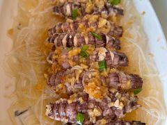 蒜茸粉丝蒸虾姑肉-百味馆·粤菜·湛江菜(后海花园店)
