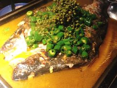 -探鱼·鲜青椒爽麻烤鱼(广州欣荣广场店)