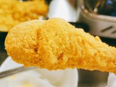 炸鸡翅一半一半-富乐满韩国正宗炸鸡韩国料理(虹泉路店)