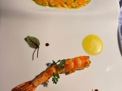 煎虎头虾配米型面-弦月窗LUNETTE BY AMANDA(复兴路店)