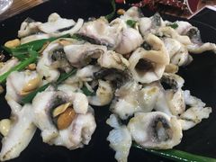 果仁炒生鱼片-禄源公·老莞诚饭店