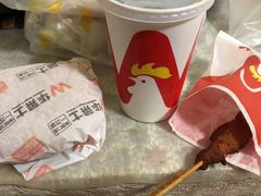 香辣鸡排堡三件套-华莱士·全鸡汉堡(五号路店)