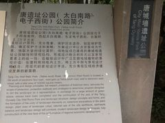 -唐城墙遗址公园