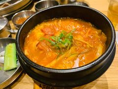 部队泡菜汤-姜虎东白丁烤肉(虹桥天地店)