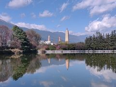 -三塔倒影公园
