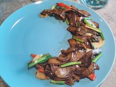野芫荽炒牛肝菌-半山腰·云南菜(侨福芳草地店)