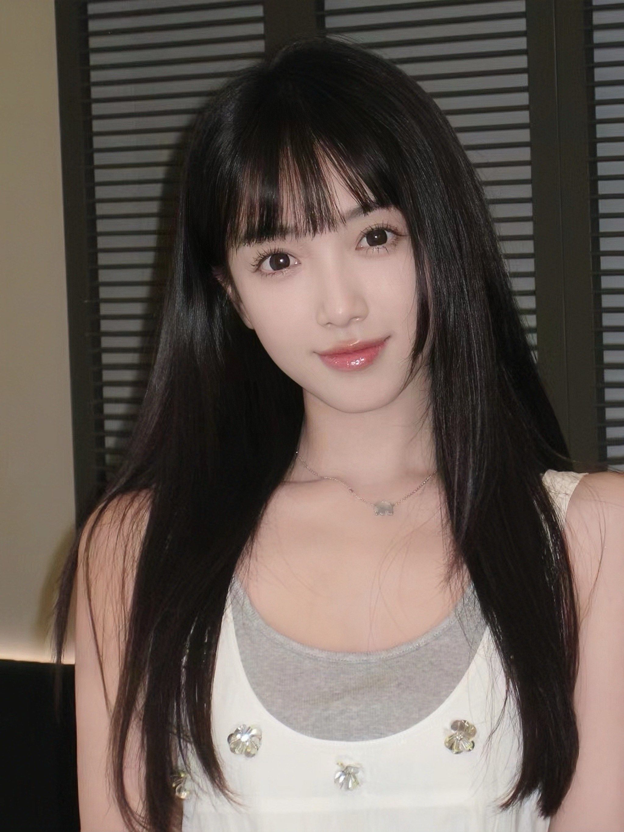 刘海直发女神来了哦