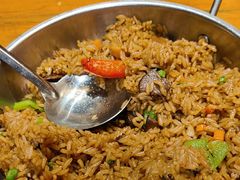 牛肝菌炒饭-老滇山寨•云南特色菜•地方菜•民族风情歌舞表演(金碧店)