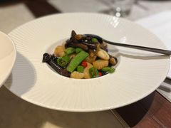 鲜椒鸡枞炒带子-杭州滨江银泰喜来登·采悦轩中餐厅