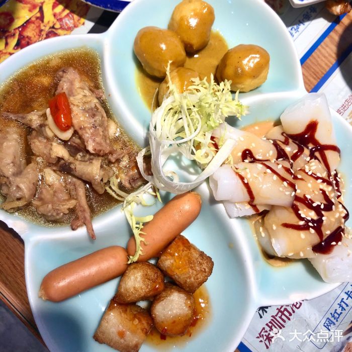 克茗冰室(金地威新中心店)招牌小吃拼盘图片