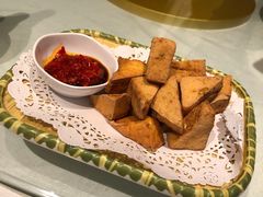 煎臭豆腐-宝丰饭店