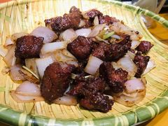 黑椒雪花牛仔粒-丁记盐蘸牛肉·新杭菜(河东路店)