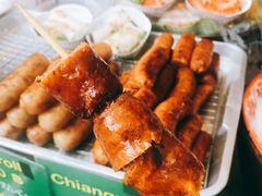 -芒果糯米饭摊子
