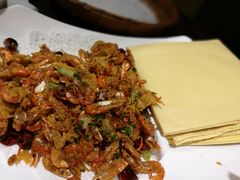 微山湖煎饼湖虾-老牌坊鲁菜名店(宽厚里店)